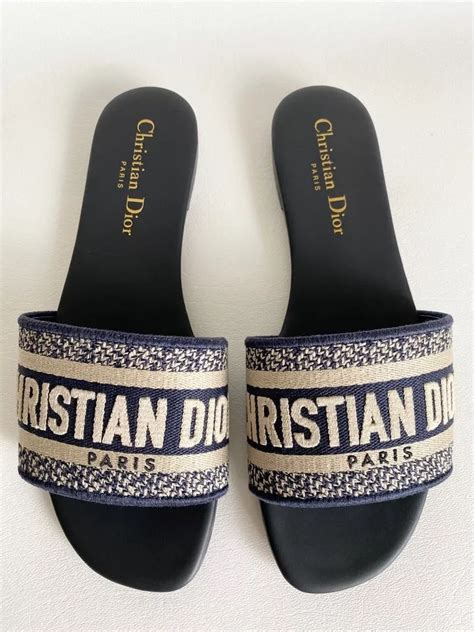 how do dior dway sandals fit|christian dior sandals with strap.